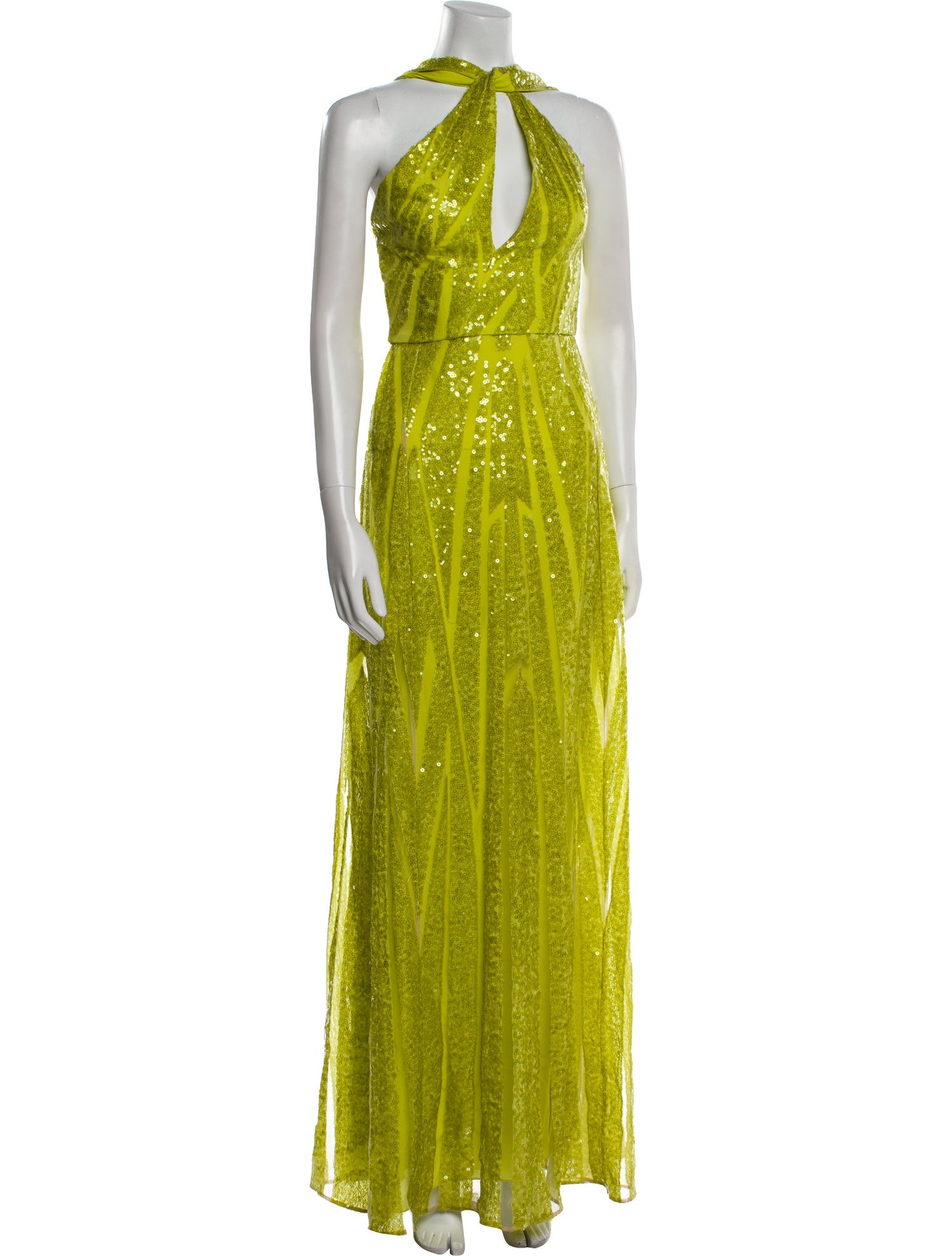 Elie Saab Halterneck Long Dress