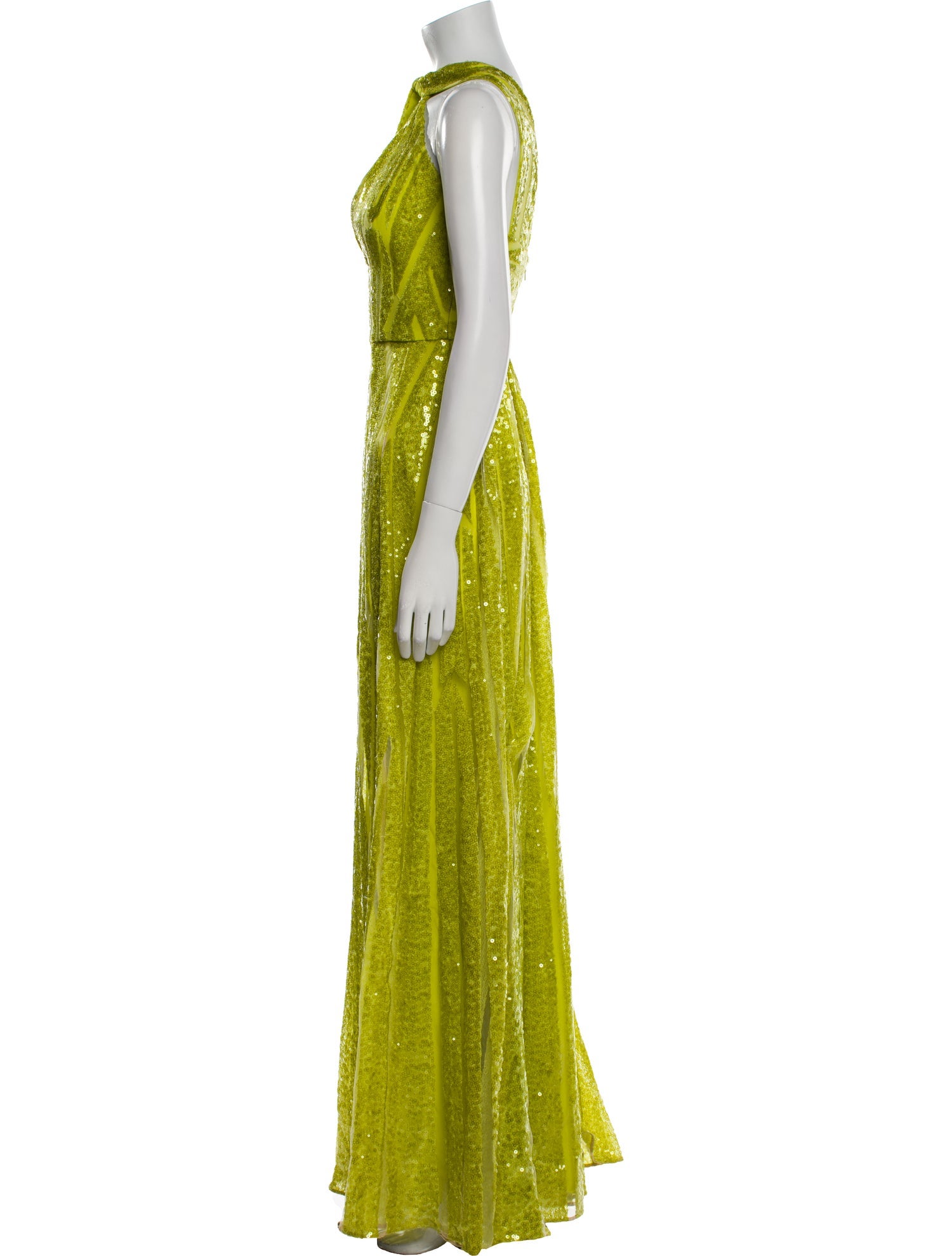 Elie Saab Halterneck Long Dress