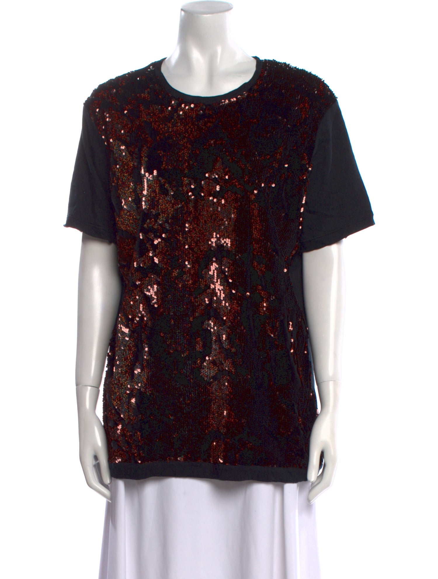 Elie Saab Crew Neck Short Sleeve T-Shirt