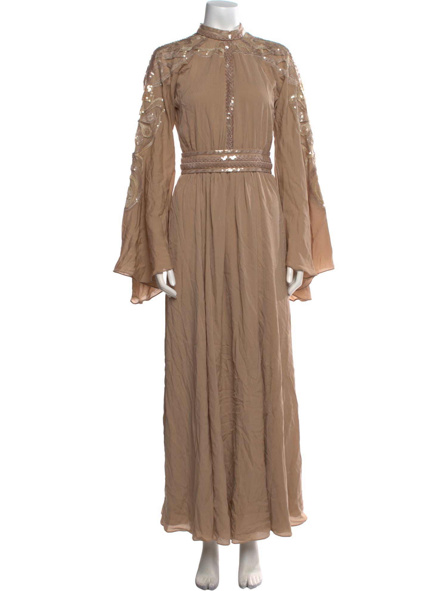 Elie Saab Silk Long Dress
