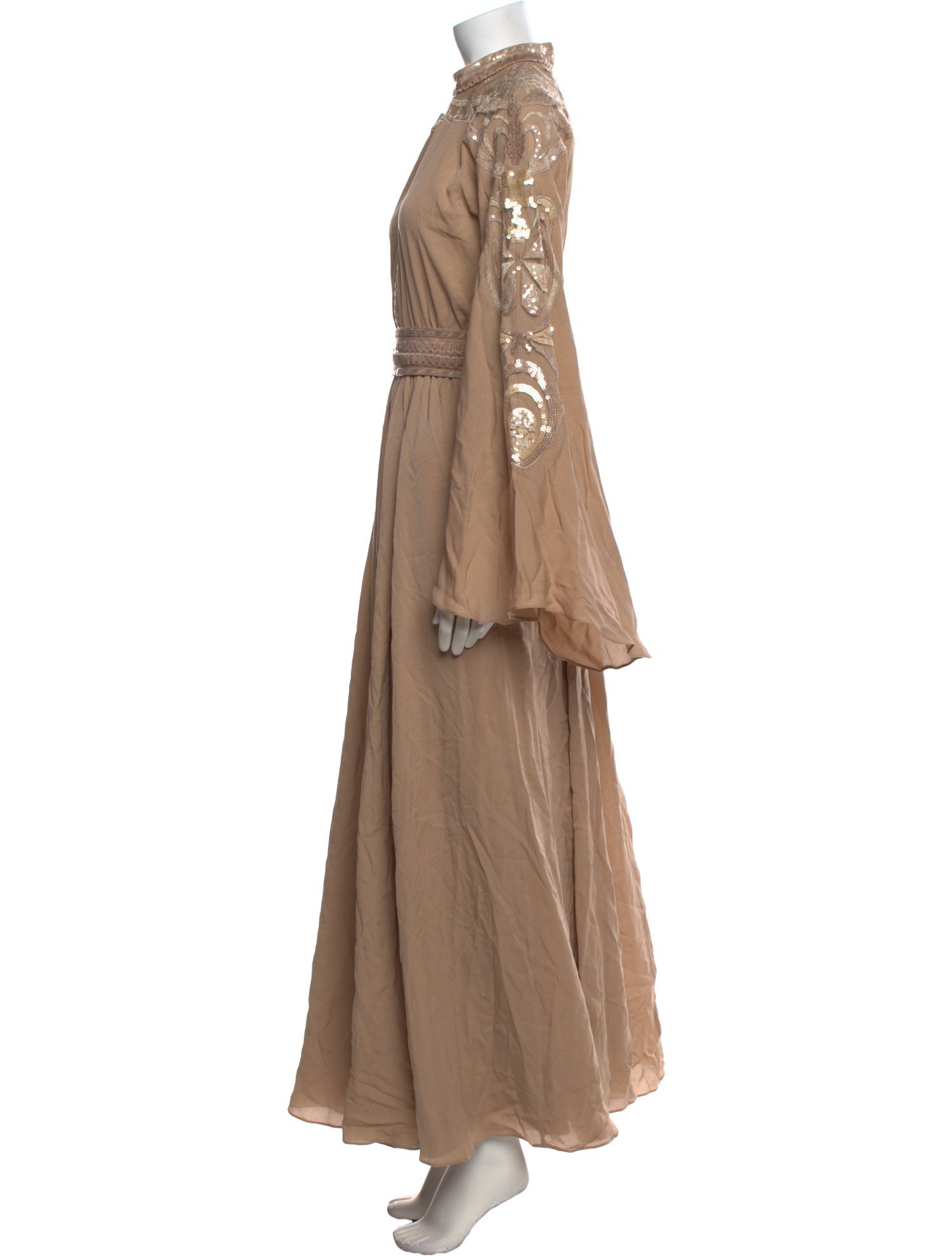 Elie Saab Silk Long Dress
