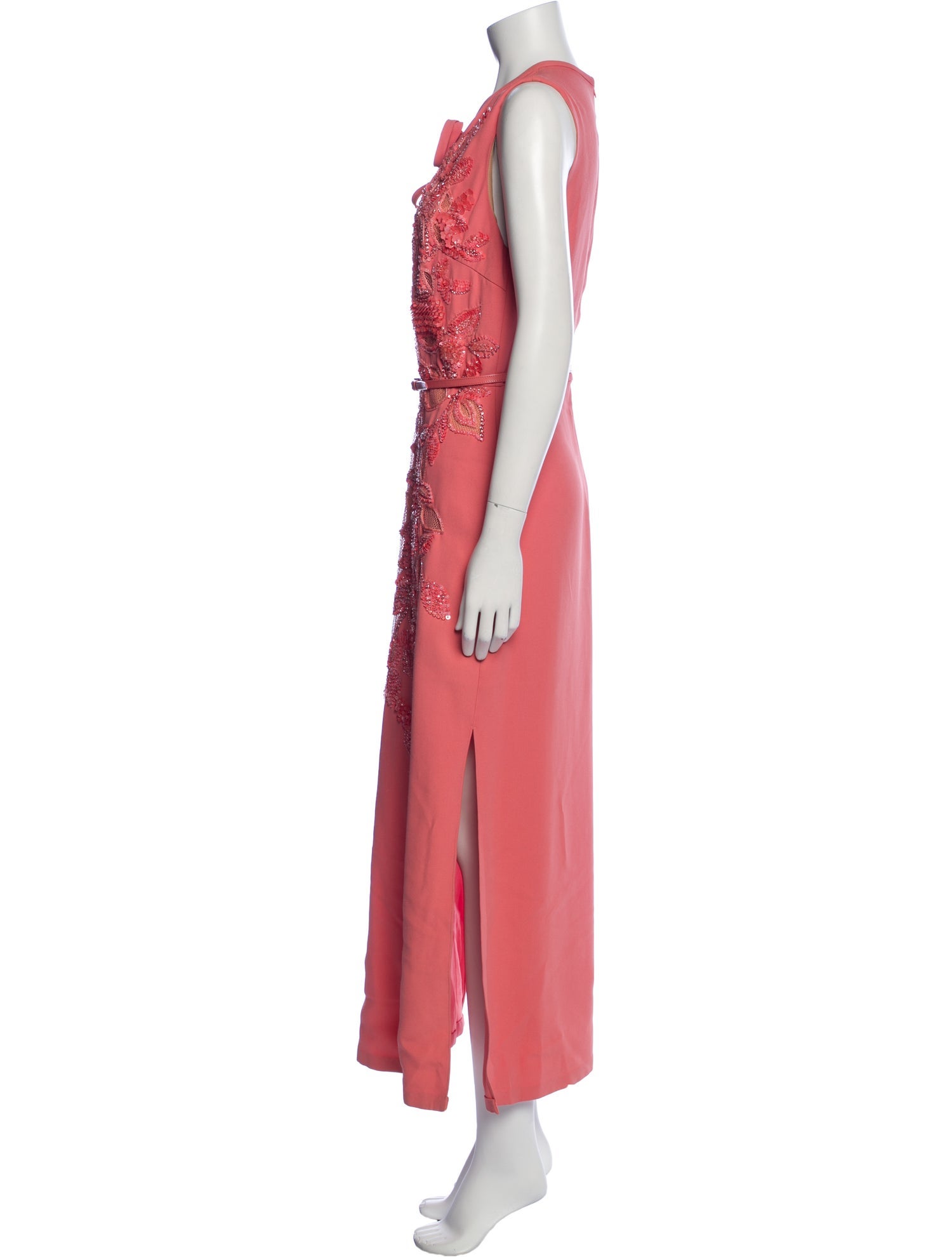 Elie Saab Printed Long Dress w/ Tags