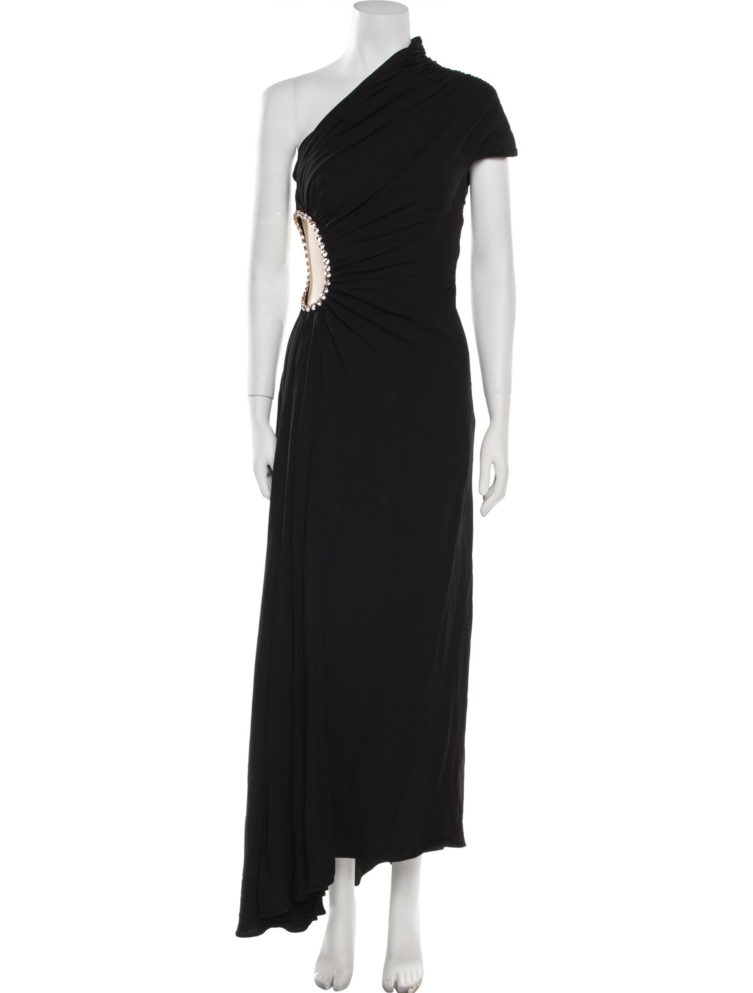 Elie Saab One-Shoulder Long Dress