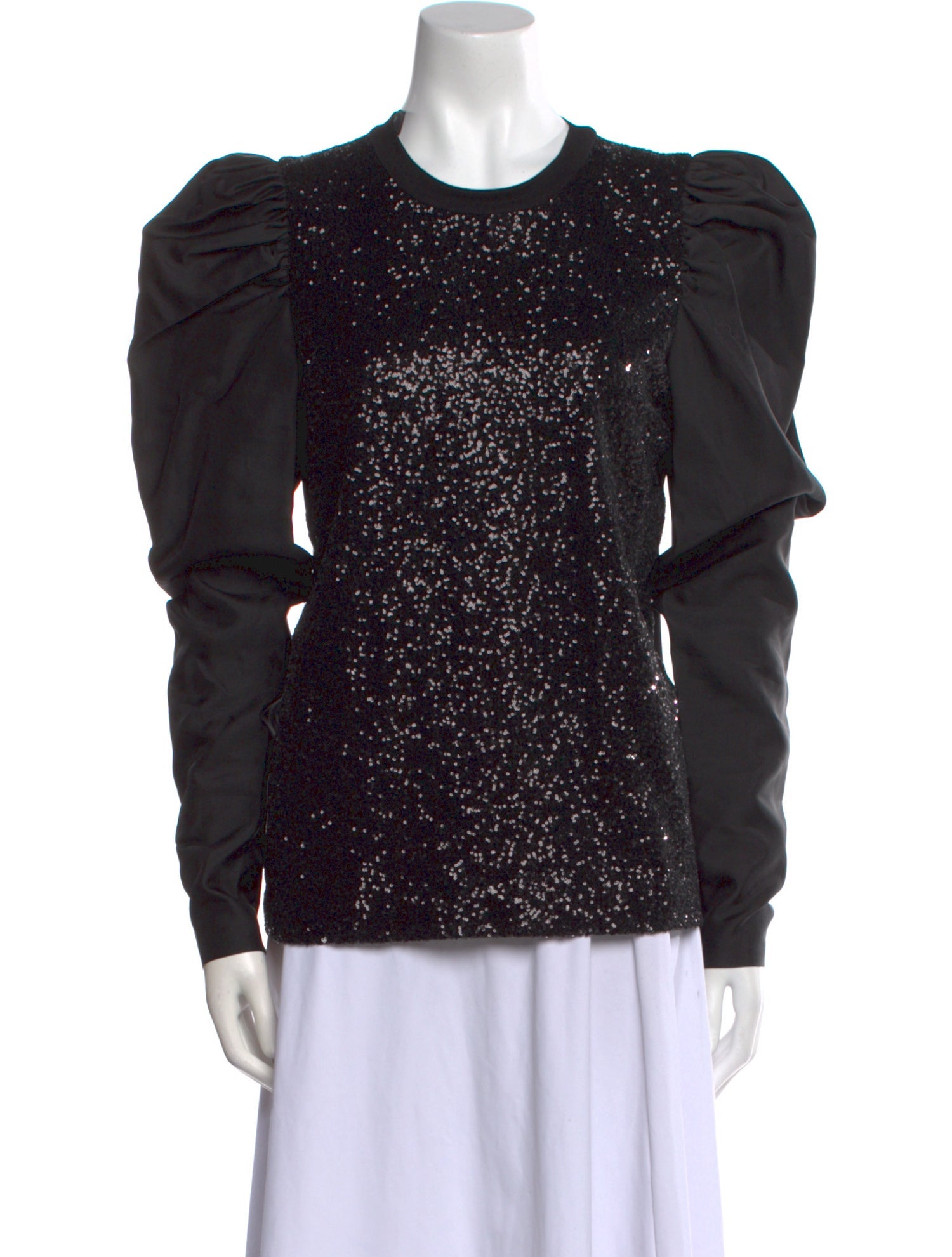 Elie Saab Crew Neck Long Sleeve Sweatshirt