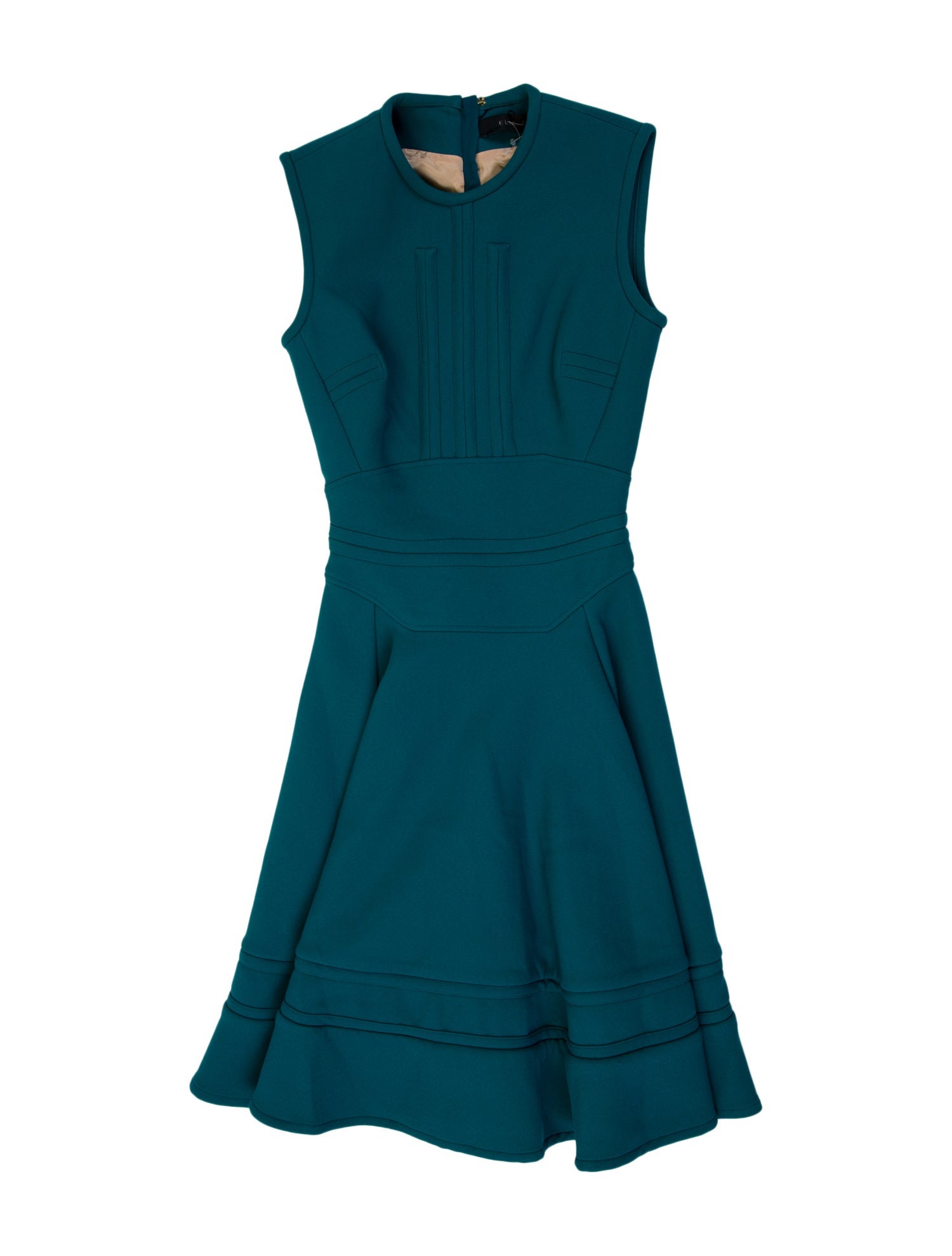 Elie Saab Crew Neck Knee-Length Dress