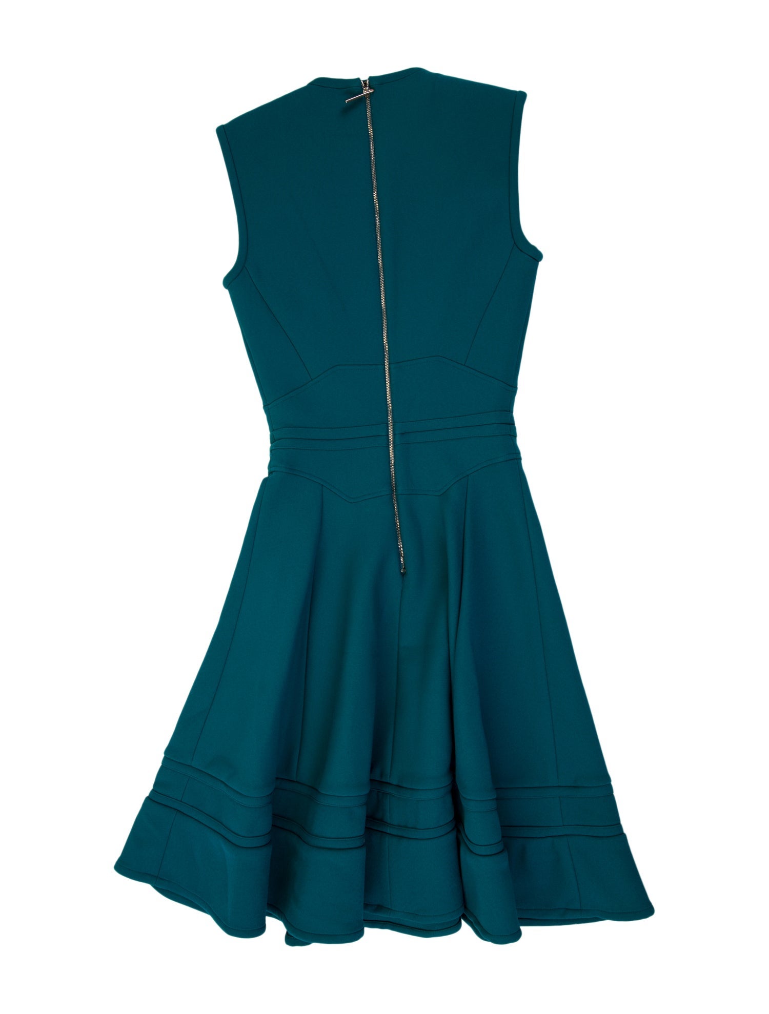 Elie Saab Crew Neck Knee-Length Dress