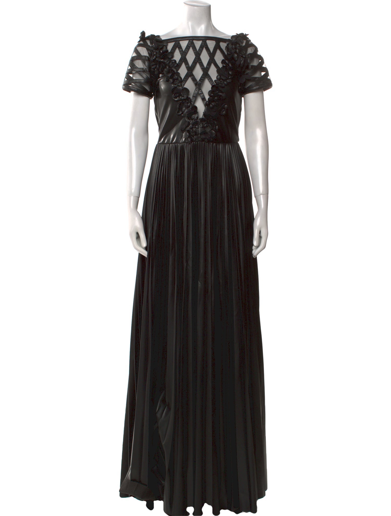 Elie Saab Square Neckline Long Dress