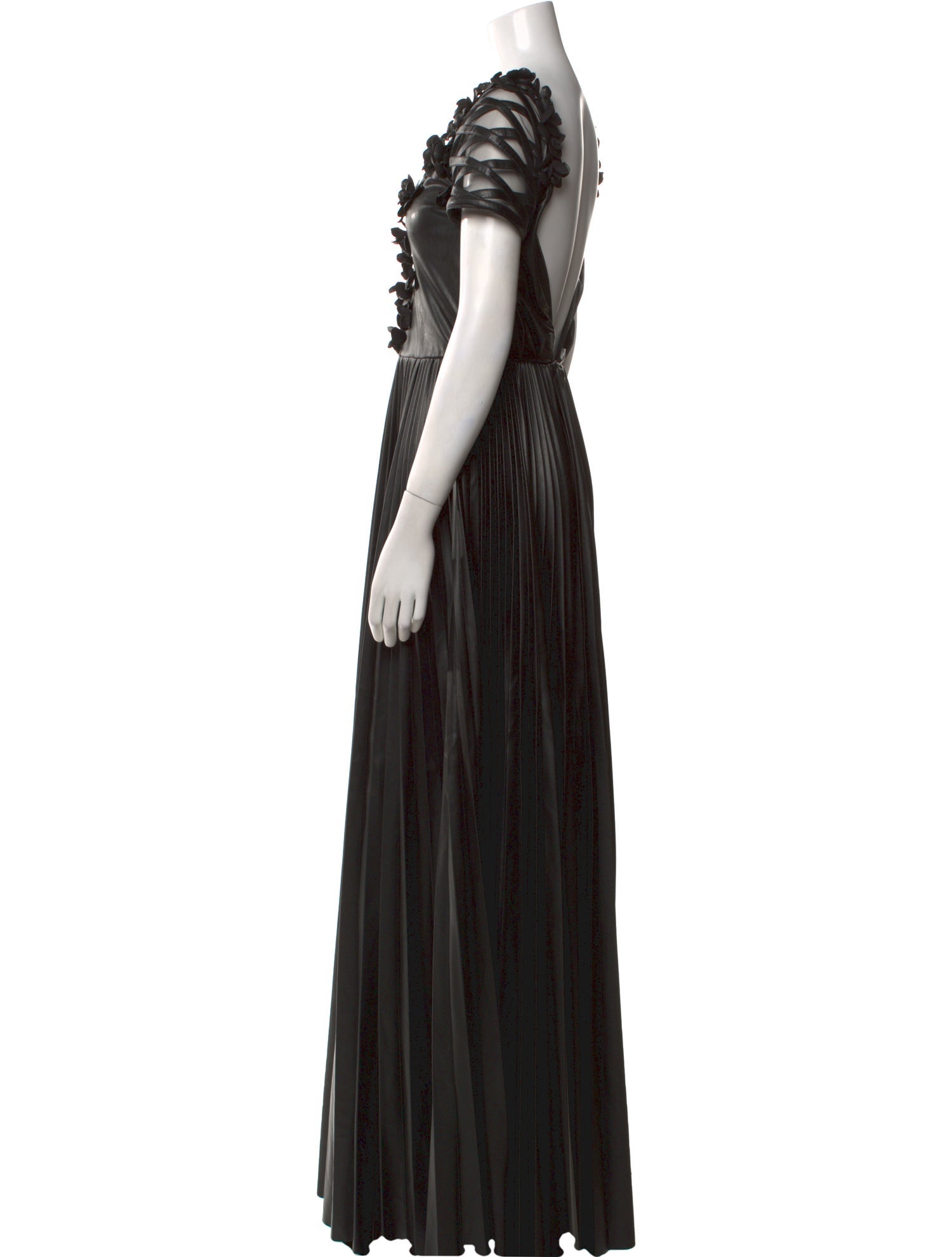 Elie Saab Square Neckline Long Dress