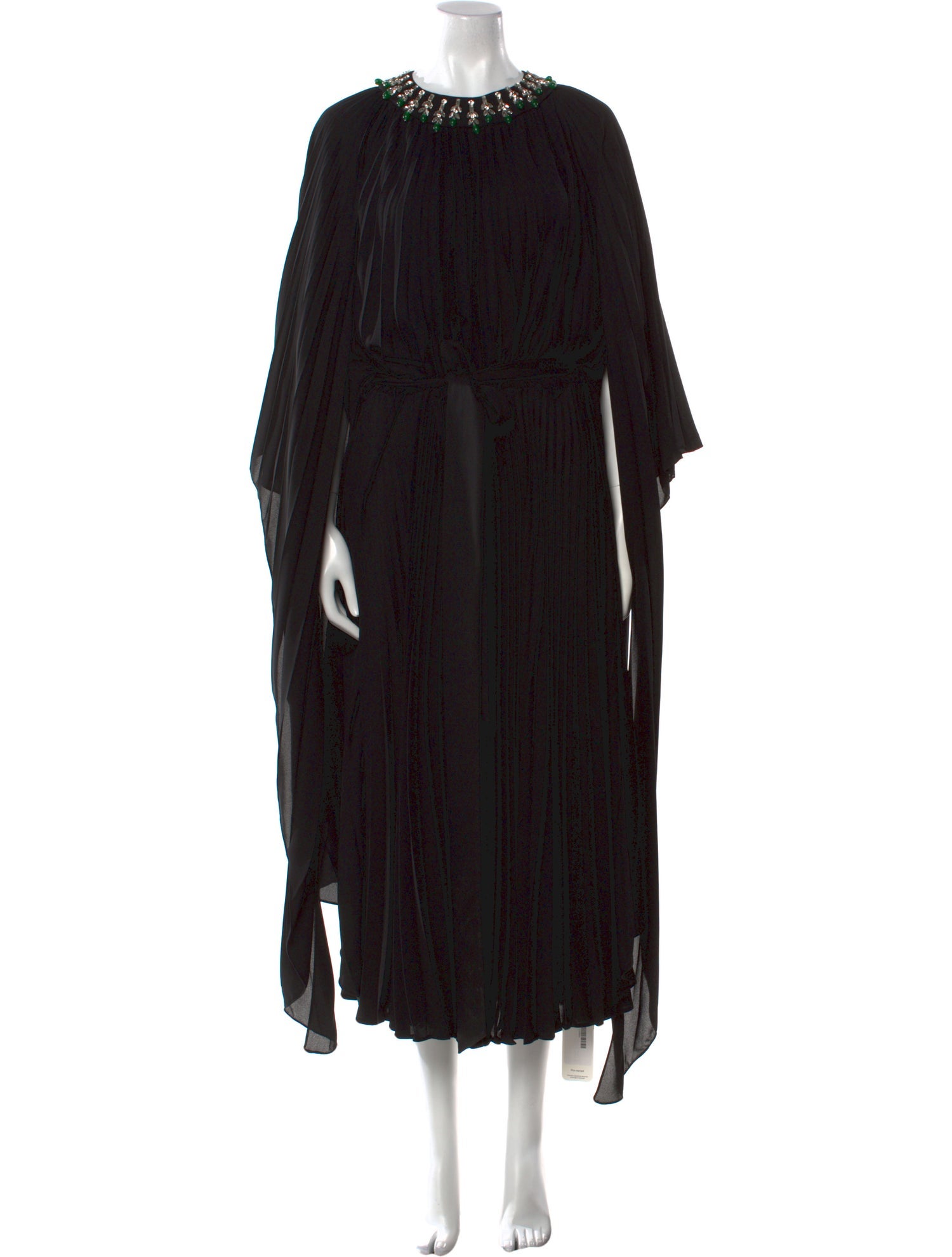 Elie Saab Crew Neck Long Dress