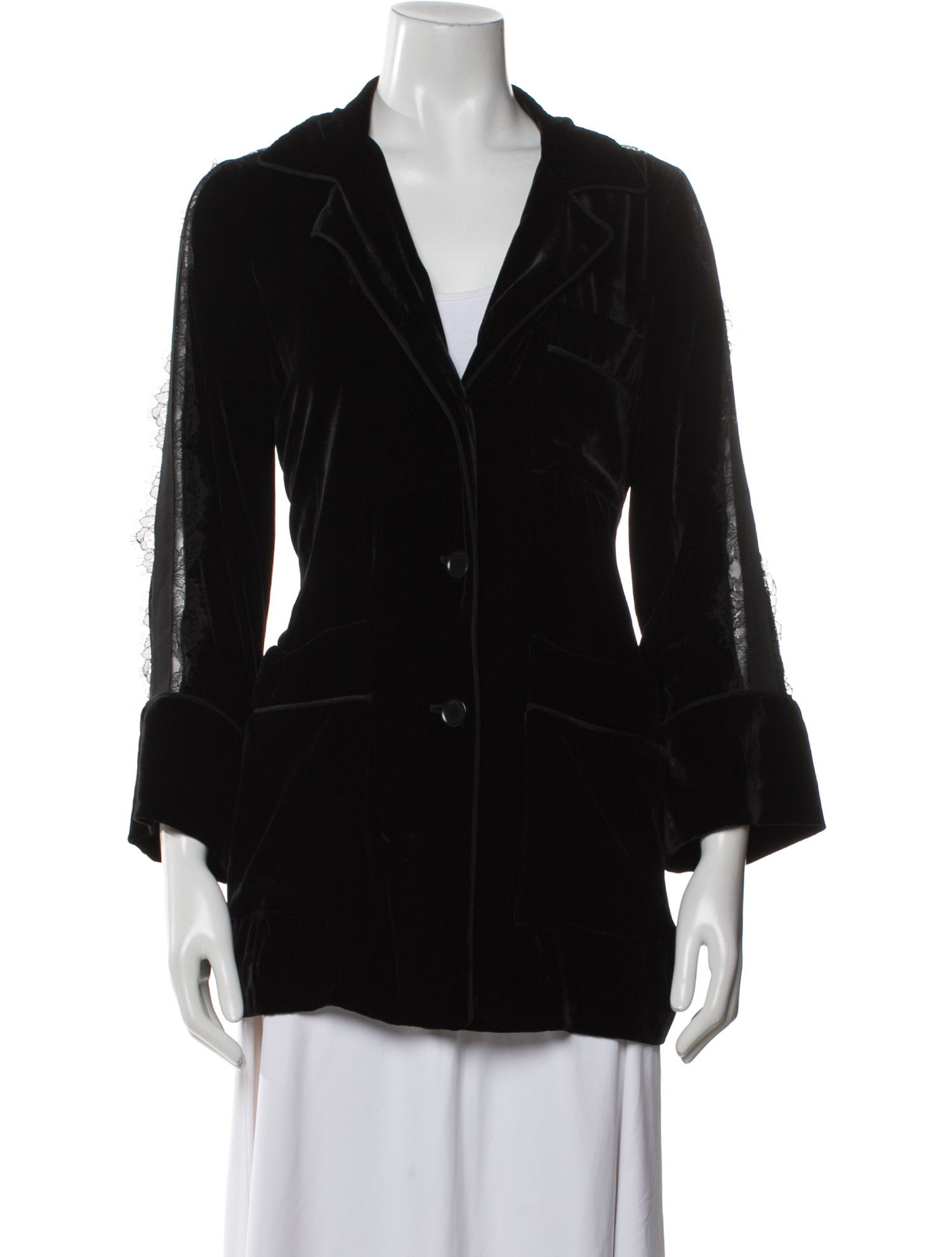Elie Saab Nylon Blazer