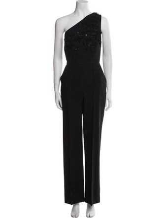 Elie Saab One-Shoulder Jumpsuit