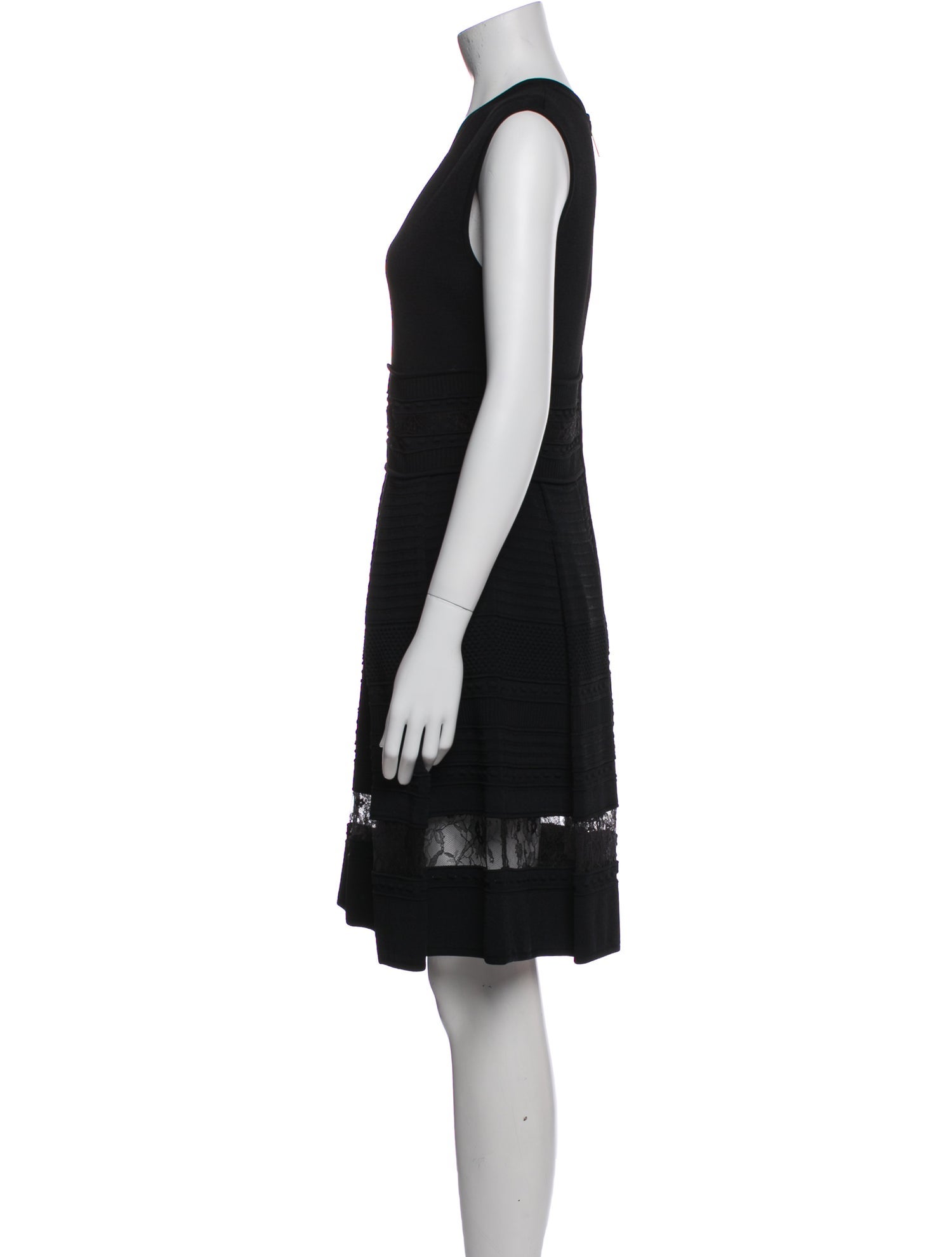 Elie Saab V-Neck Mini Dress