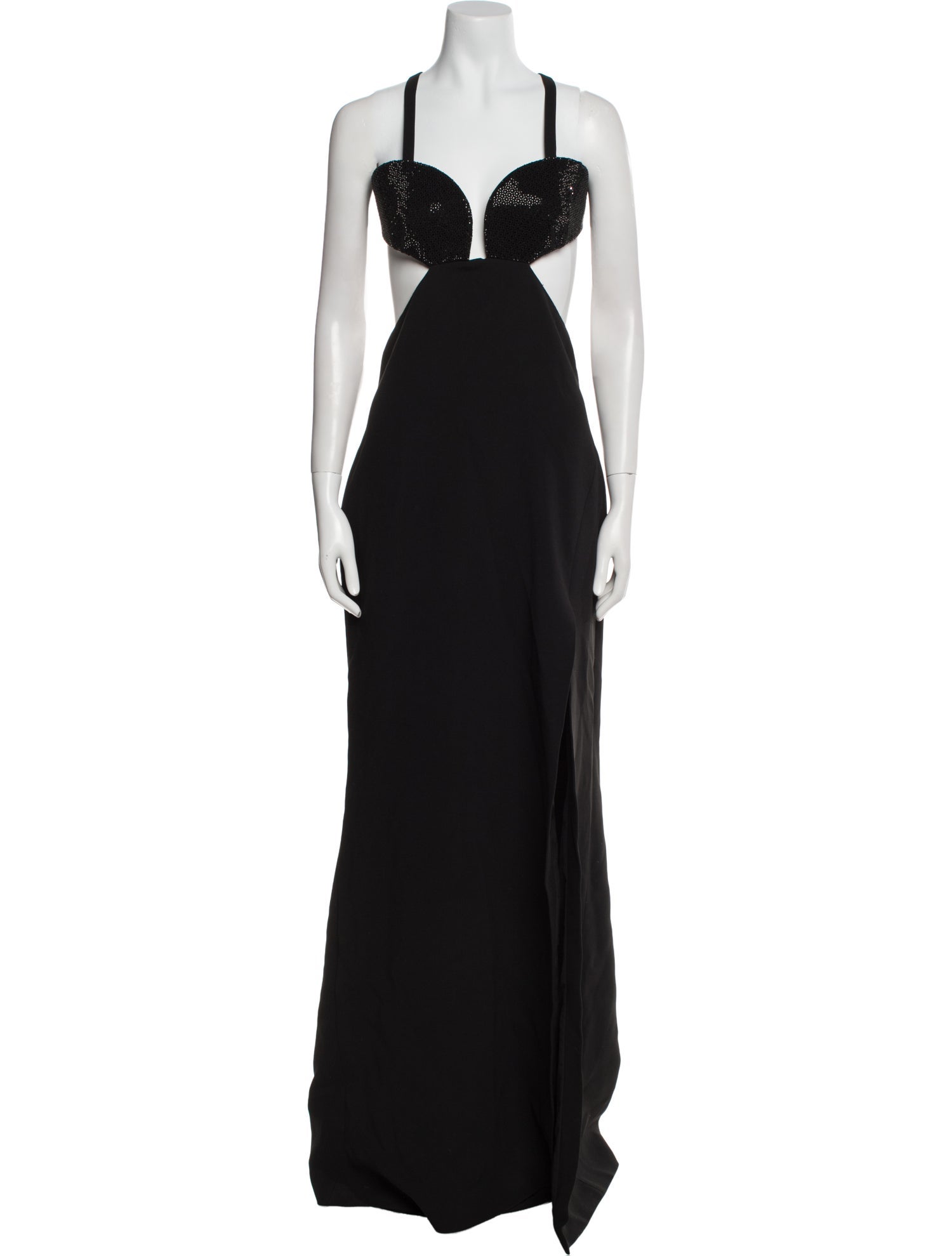 Elie Saab Halterneck Long Dress