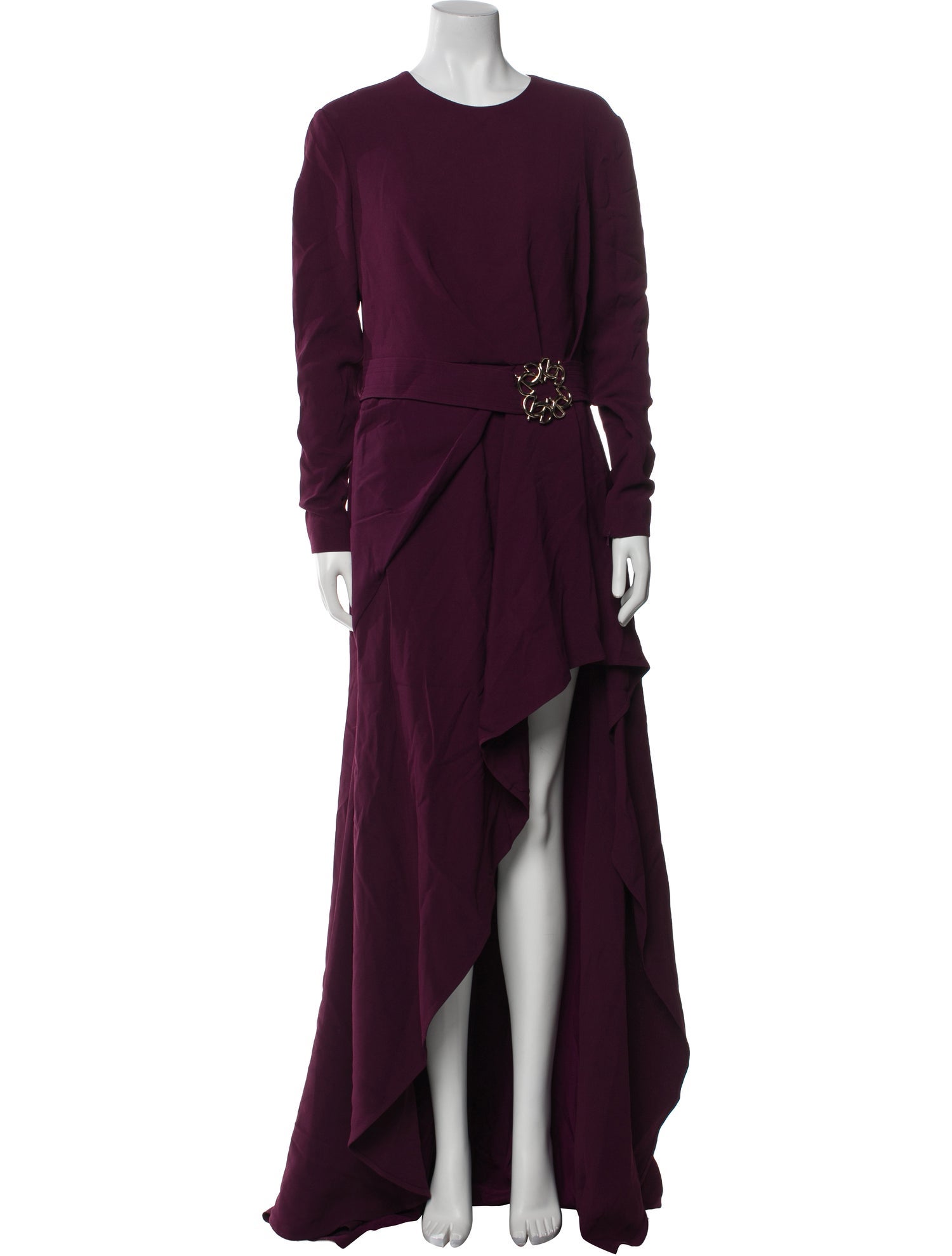 Elie Saab Silk Long Dress