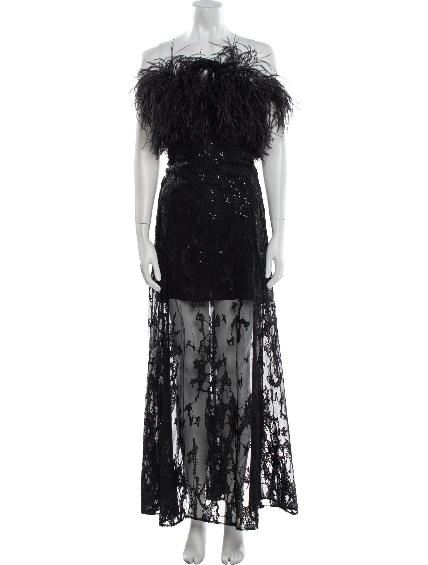 Elie Saab Lace Long Dress