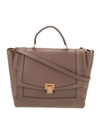 Elie Saab Leather Top Handle Bag