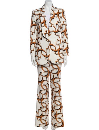 Elie Saab Printed Pantsuit