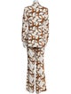 Elie Saab Printed Pantsuit