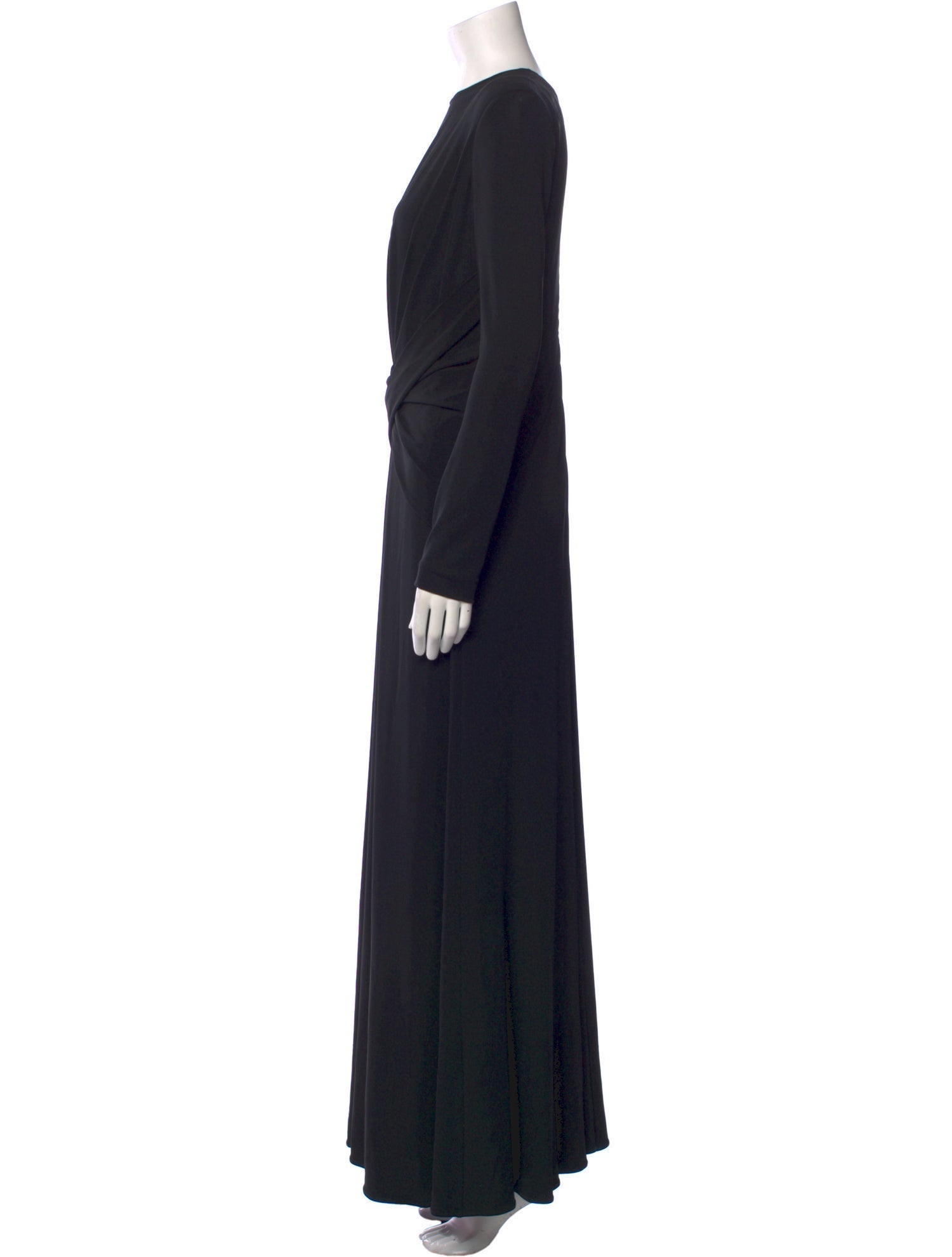 Elie Saab V-Neck Long Dress