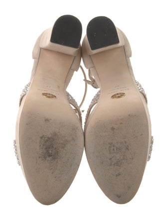 Elie Saab Suede Sandals