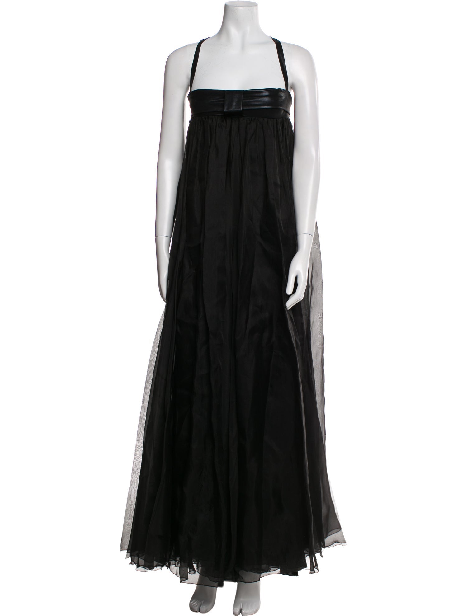 Elie Saab Silk Long Dress