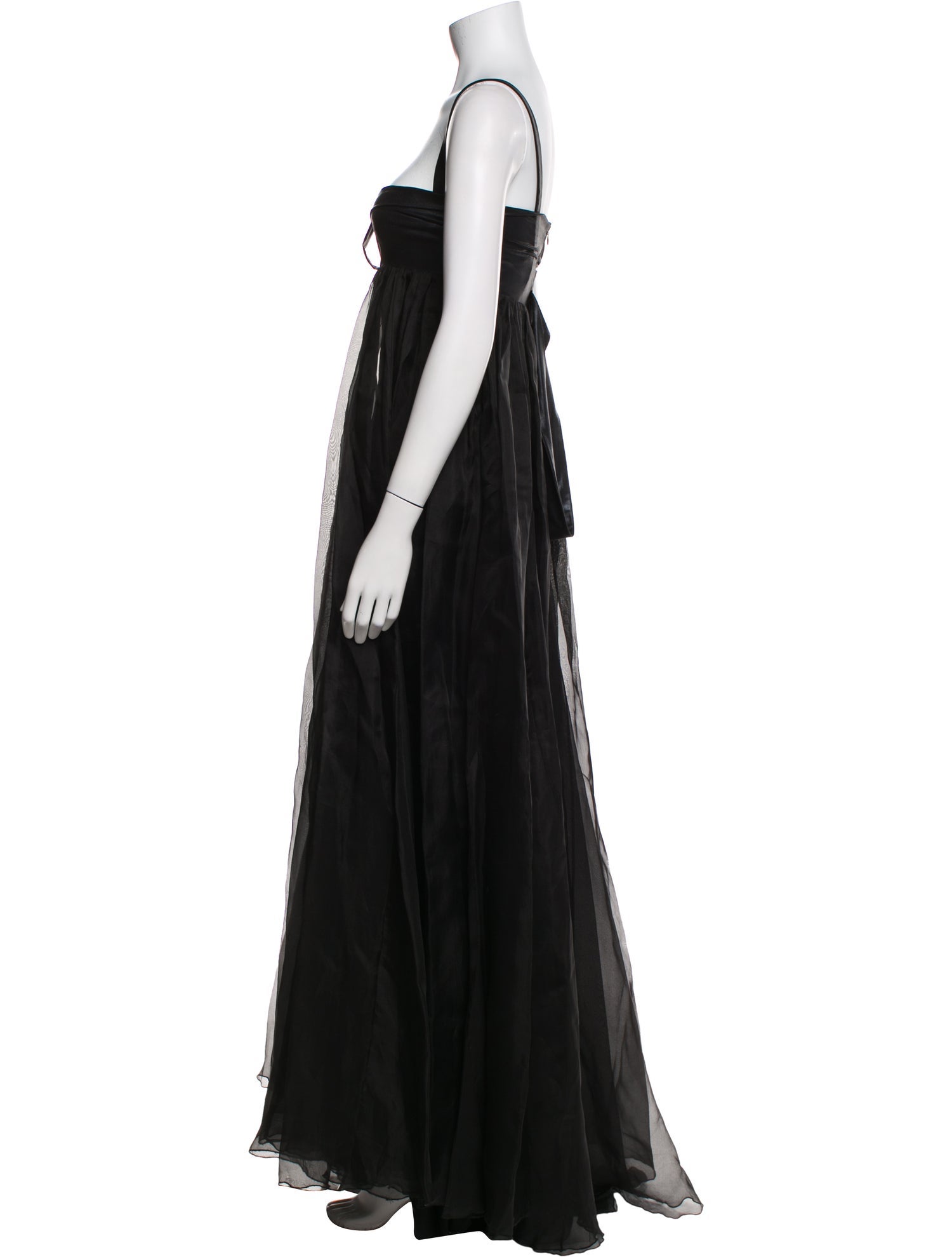 Elie Saab Silk Long Dress