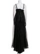 Elie Saab Silk Long Dress