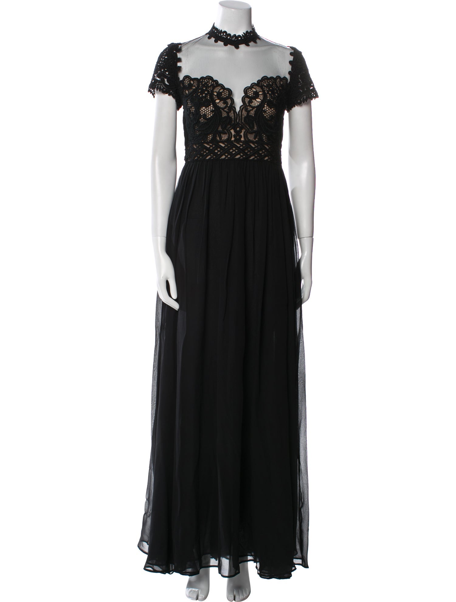 Elie Saab Silk Long Dress