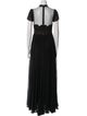 Elie Saab Silk Long Dress