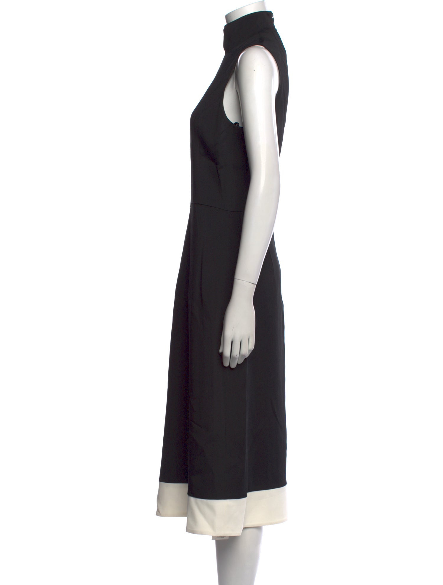 Elie Saab Turtleneck Midi Length Dress w/ Tags