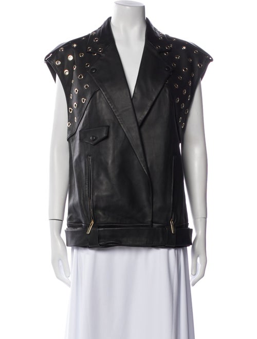 Elie Saab Lambskin Vest