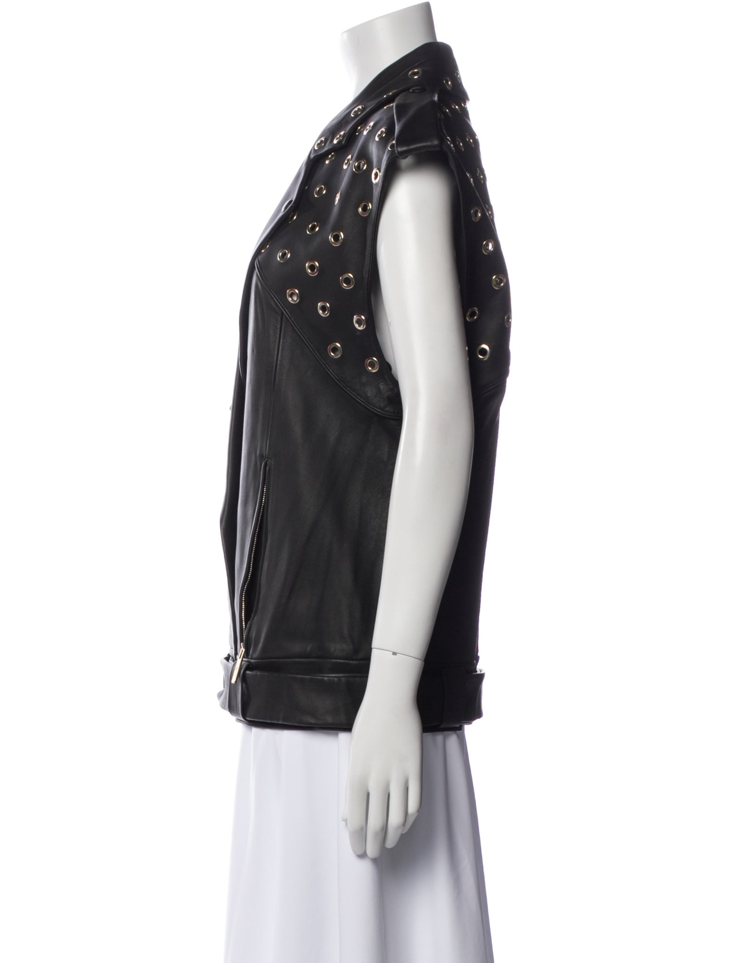 Elie Saab Lambskin Vest