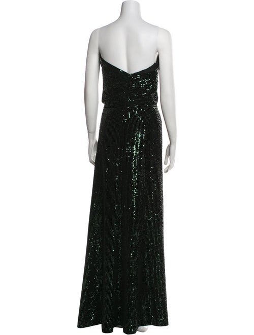 Elie Saab Strapless Long Dress