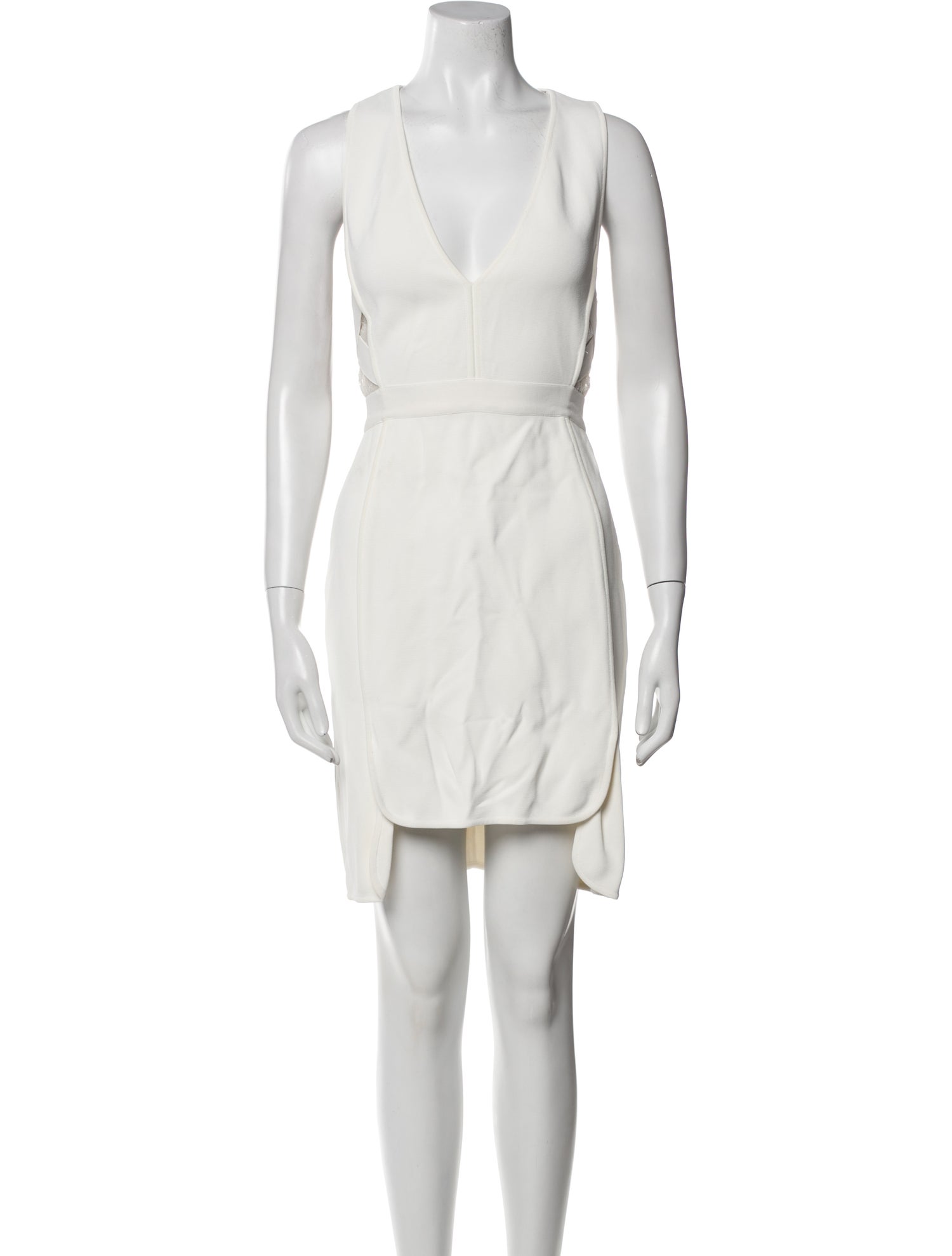 Elie Saab V-Neck Mini Dress