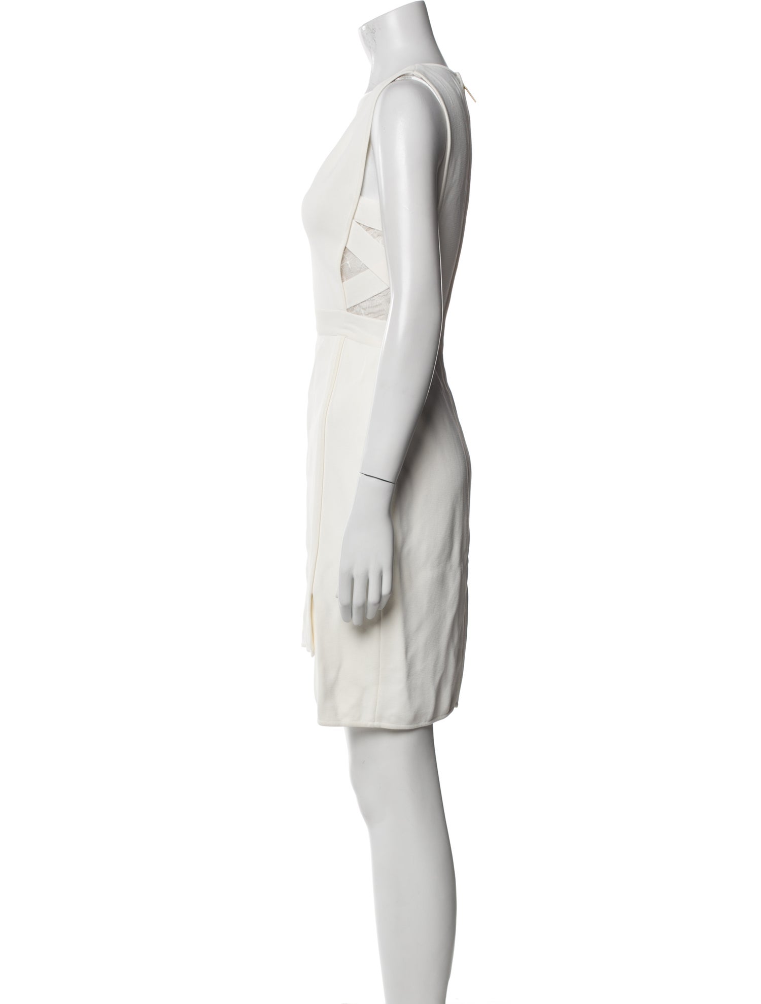 Elie Saab V-Neck Mini Dress