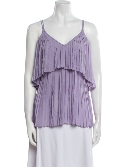 Elie Saab V-Neck Sleeveless Blouse