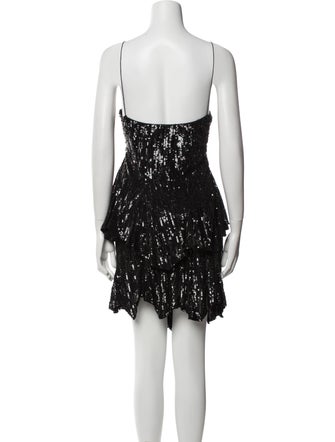 Elie Saab Silk Sequin Embellishments Skirt Set