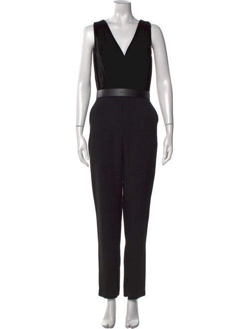 Elie Saab V-Neck Jumpsuit