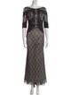 Elie Saab Lace Long Dress