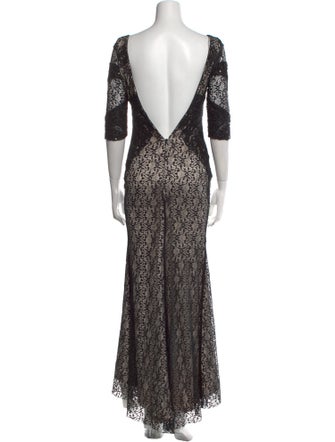 Elie Saab Lace Long Dress