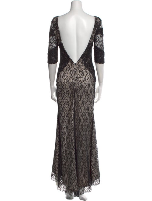 Elie Saab Lace Long Dress