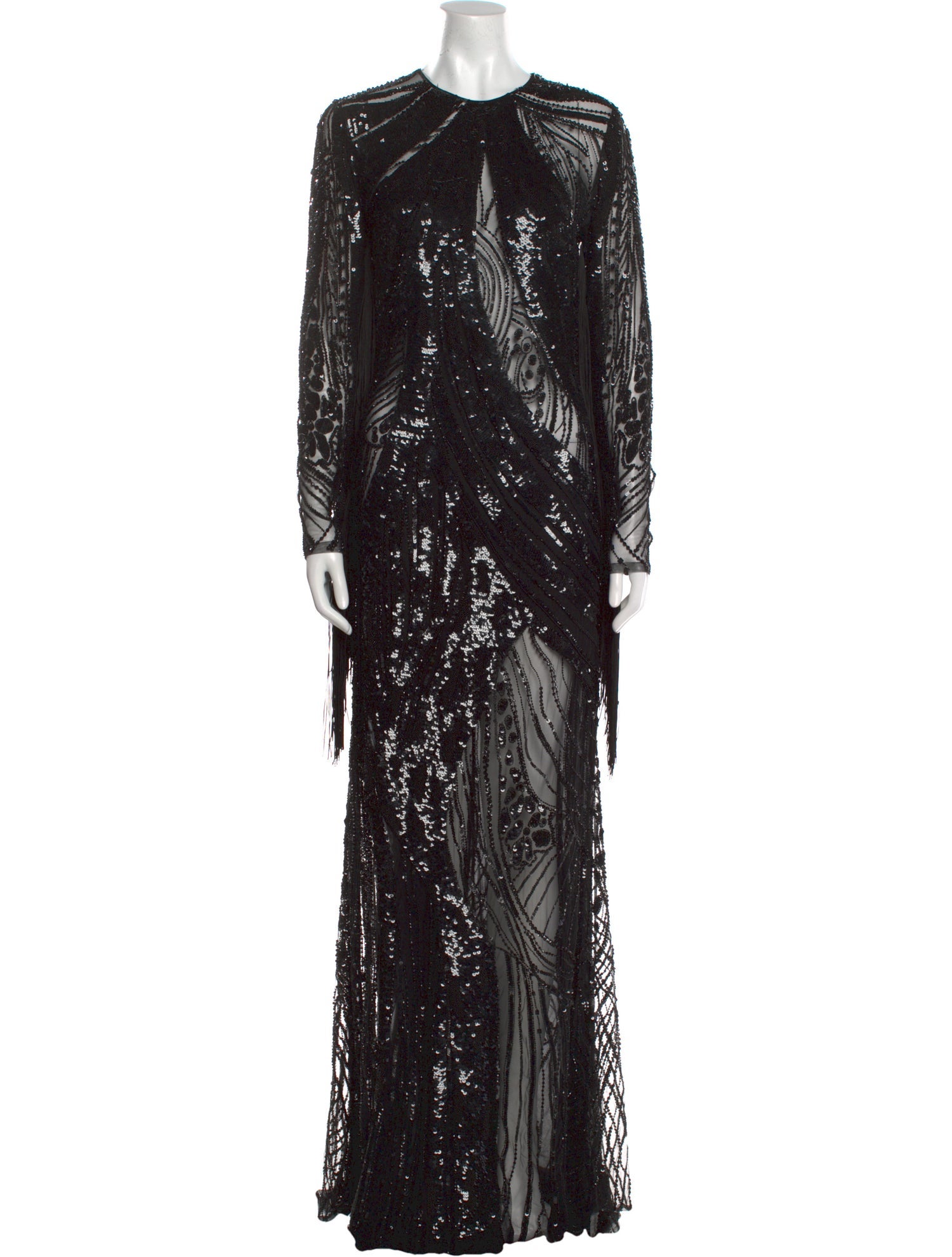 Elie Saab Silk Long Dress