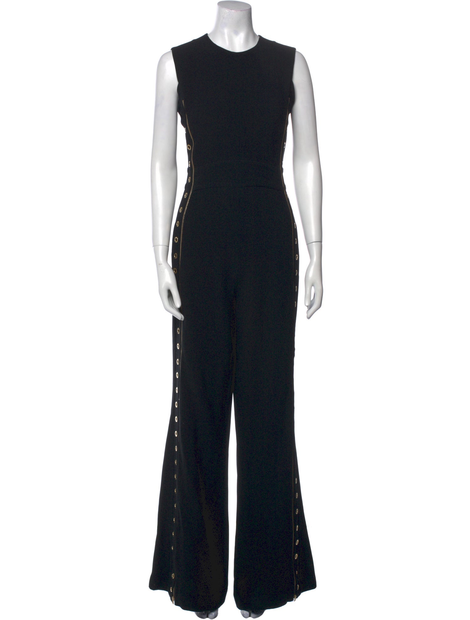 Elie Saab Crew Neck Jumpsuit