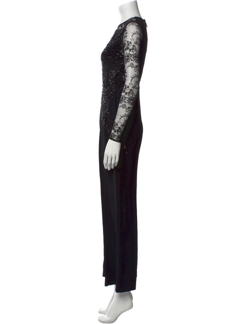 Elie Saab Crew Neck Jumpsuit
