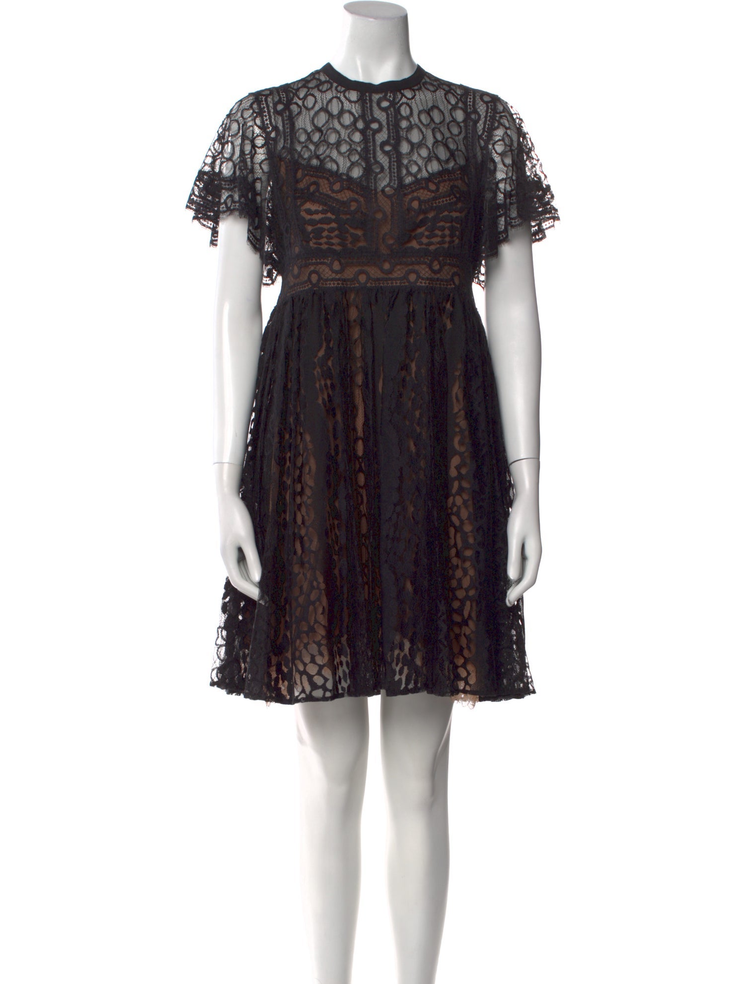 Elie Saab Lace Mini Dress w/ Tags