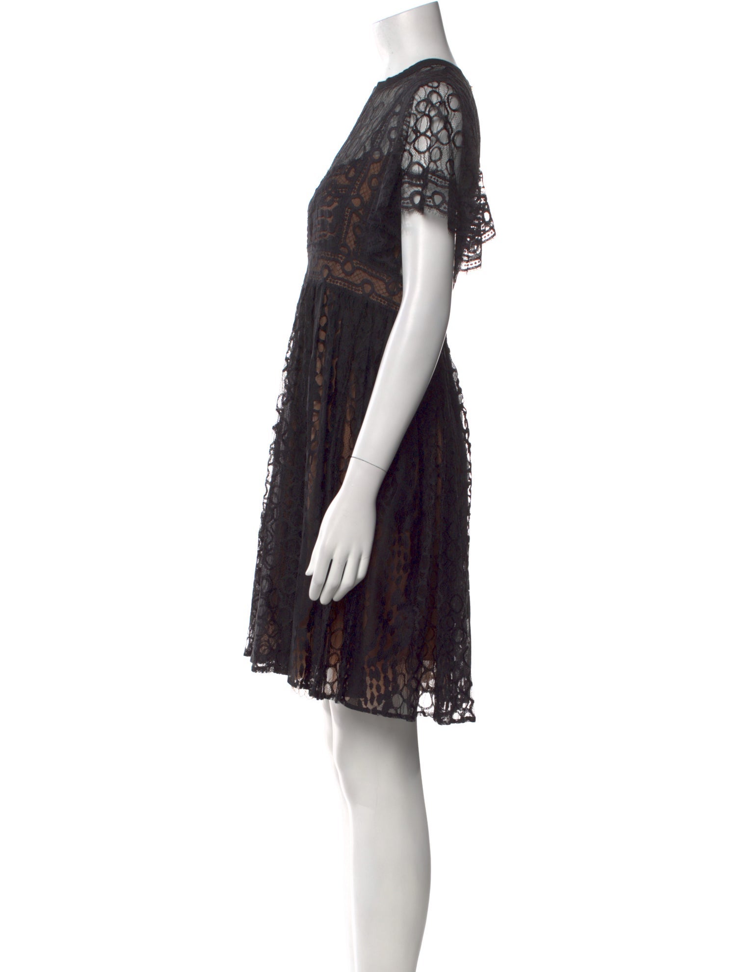 Elie Saab Lace Mini Dress w/ Tags