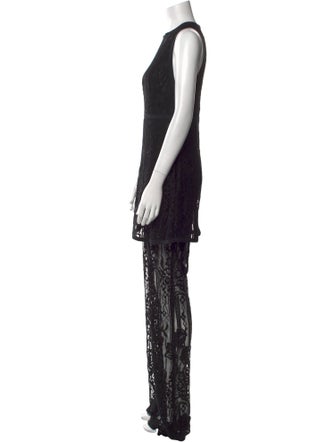 Elie Saab Lace Lace Pattern Jumpsuit