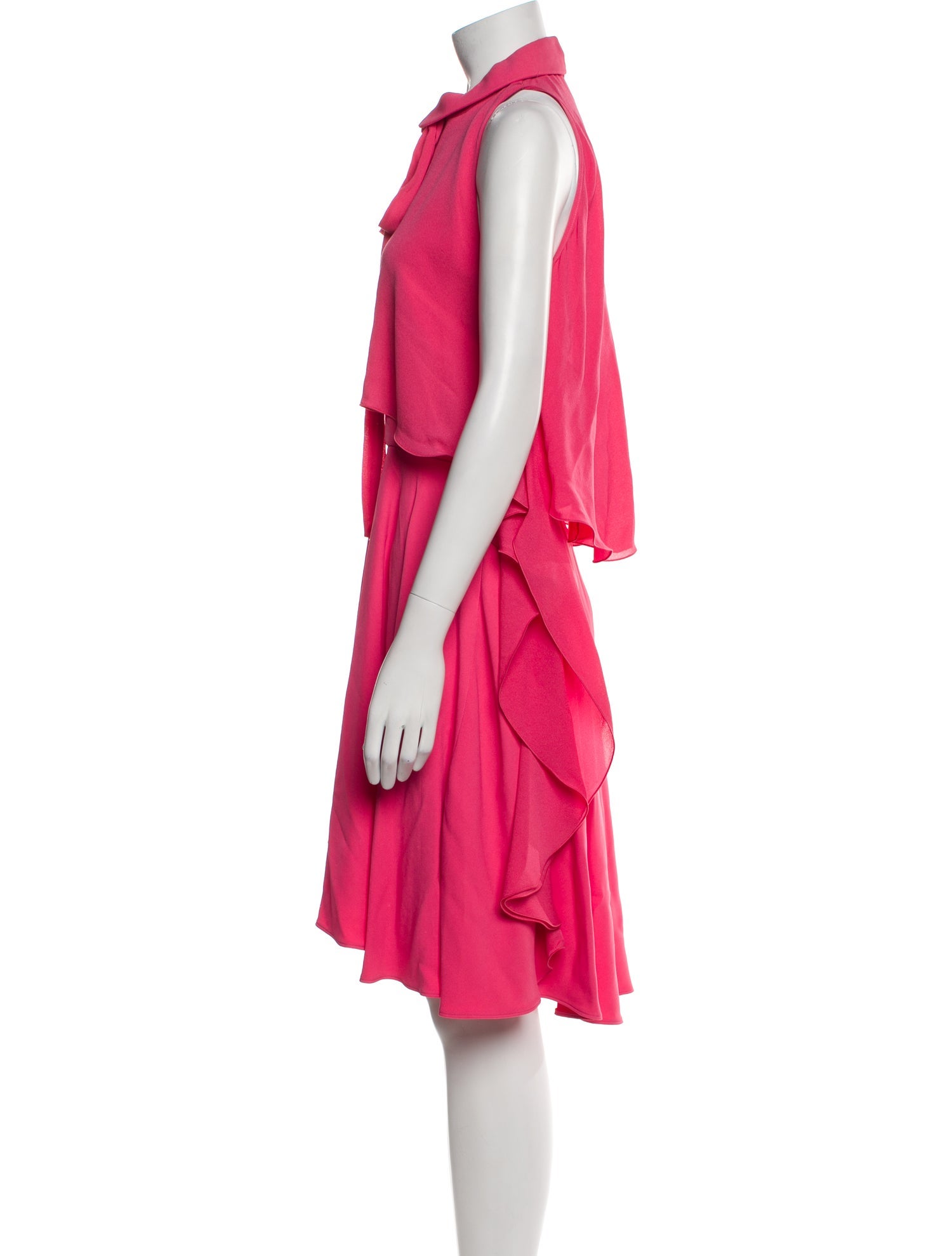 Elie Saab Halterneck Midi Length Dress