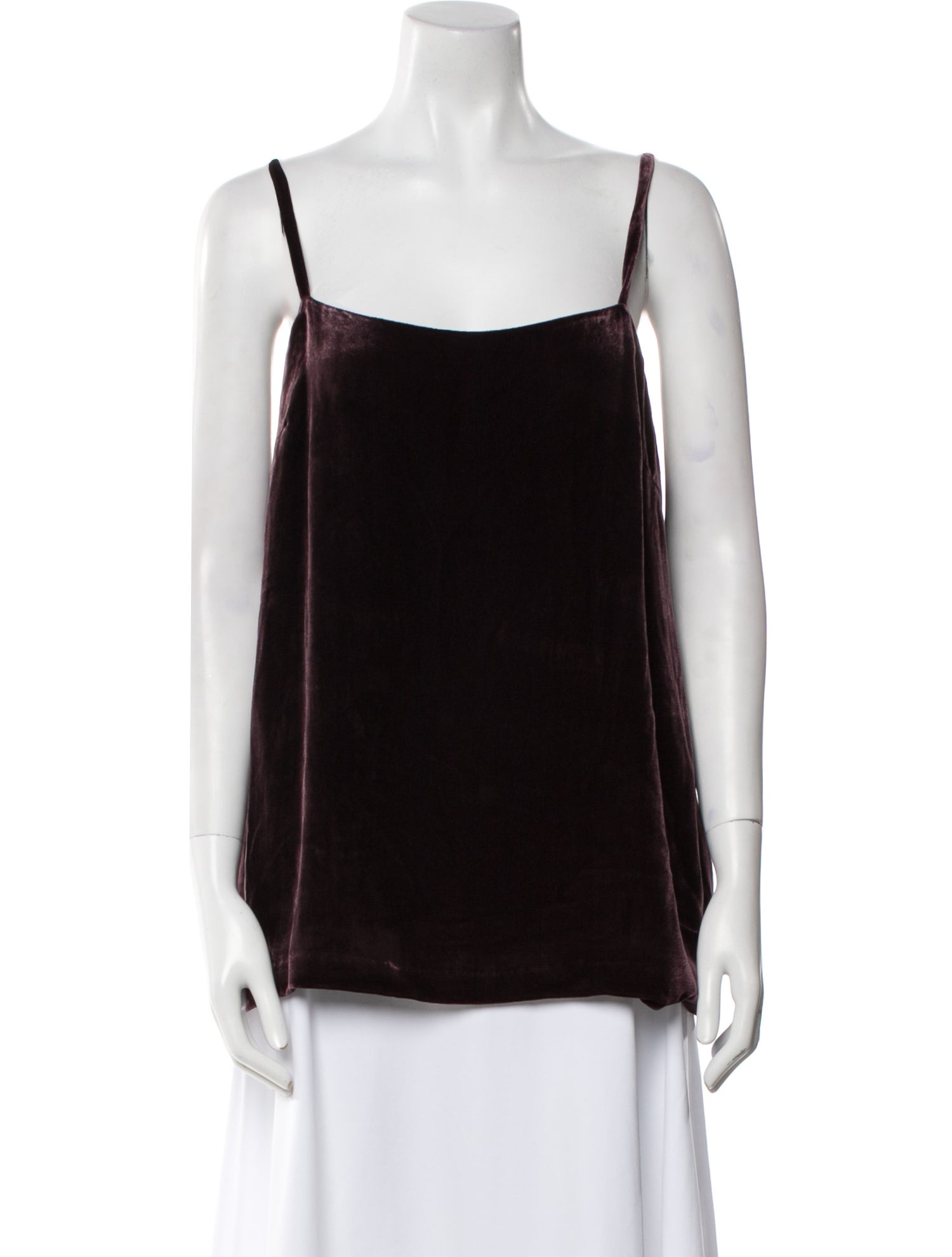 Elie Saab Square Neckline Sleeveless Top