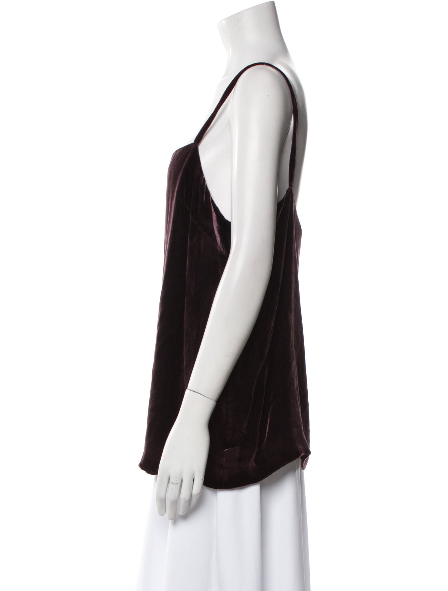 Elie Saab Square Neckline Sleeveless Top